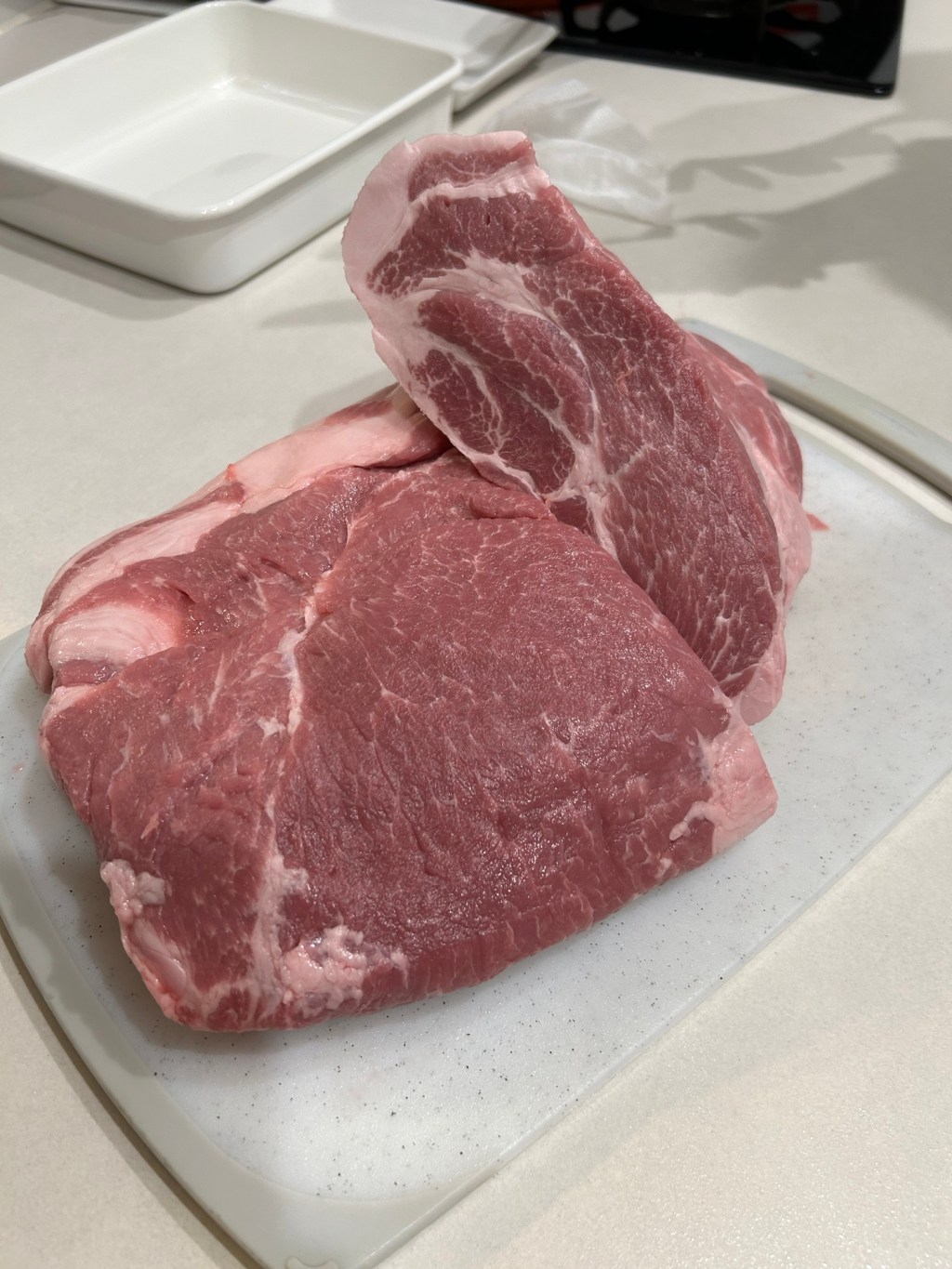 コストコで豚肉の塊肉111円/100g